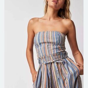 Free People Roaming Shore Jumpsuit